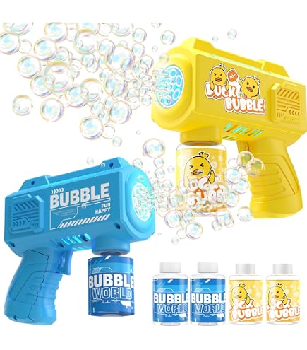 Amazon | 10穴バブルガン バブルシューター シャボン玉 バブルマシン