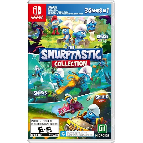 The Smurfs 2: The Prisoner of the Green Stone /Nintendo Switch