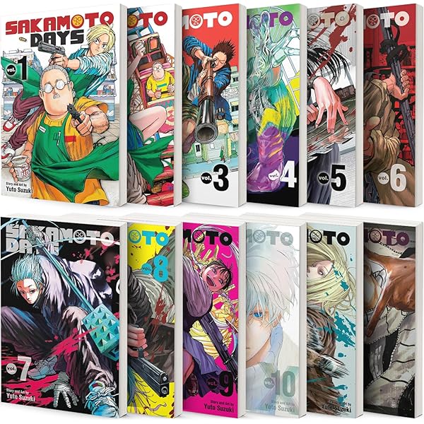 Sakamoto Days Manga 5-book Set Vol.1-5 by Yuto Suzuki : Yuto