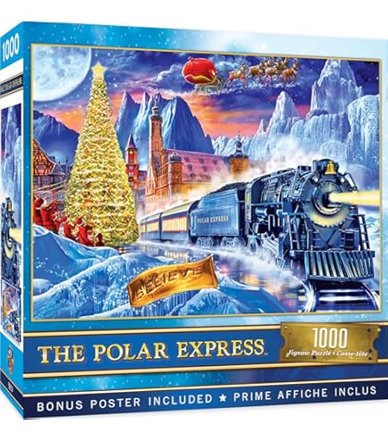 早い者勝ち❣️ クリスマス パズル 1000 ピース,クリスマス ジグソーパズル Amazon | MasterPieces クリスマスジグソーパズル 1000ピース ポーラー