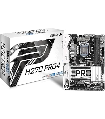 Amazon | ASRock Intel H270チップセット搭載 Micro ATXマザーボード