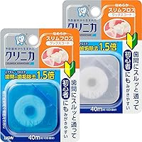 クリニカ アドバンテージ なめらかスリムフロス 40m×2個(※色は選べません)