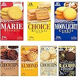 森永製菓 マリー チョイス ムーンライト ブラックムーン チョコチップ ホワイトチョコ アーモンド クッキー 7種 各1個セット