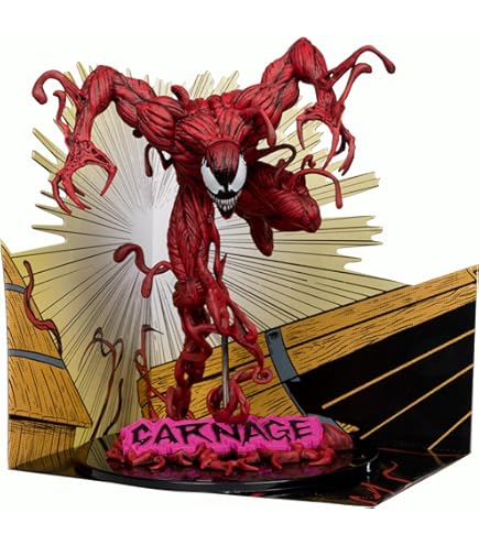 MARVEL マーベル 豪塊 カーネイジ スパイダーマン ヴェノム フィギュア Amazon.co.jp: バンプレスト MARVEL 豪塊 CARNAGE カーネイジ