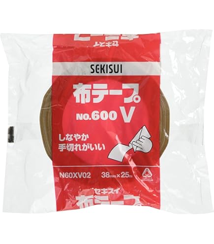 Amazon.co.jp: 積水 布テープNo．600V 50×25 N60XV03 : 産業