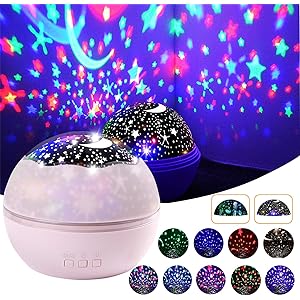 Shayson スタープロジェクターライト 星空ライト プラネタリウム 家庭用 お部屋に星空 ベッドサイドランプ スターナイトライト 寝かしつけ用おもちゃ 常夜灯 雰囲気を作り 海洋投影 多色変更 360度回転 輝度調節 USB電池兼用 祭り クリスマスプレゼント 誕生日ギフト 父の日プレゼント (ピンク)