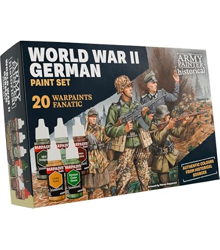 Amazon | The Army Painter Historical:WWII イギリス ペイントセット