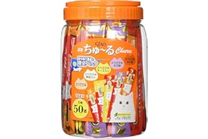 チャオ (CIAO) exちゅ~る ささみバラエティ 50本 猫用おやつ おまけ付き