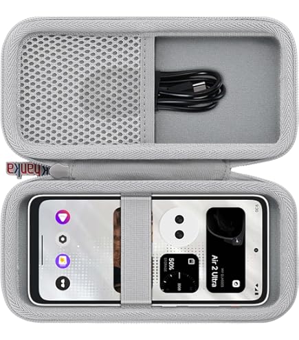 Amazon.co.jp: XREAL Beam Pro ケース 360°回転スタンド リング付き