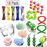 感覚のおもちゃ束縛ストレスリリーフ子供のためのおもちゃの手おもちゃ子供、大人のための感覚的な息子と絞られたウィジェット、リラックスした療法のために - 完全なADHD不安の自閉症