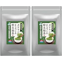 Amazon | 静岡県産 茶葉まるごと粉末緑茶 無農薬・無化学肥料栽培 栄養