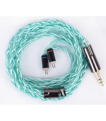 Amazon | 【JSHiFi‐Sasori】2pin3.5mmリケーブル金メッキ&銀メッキ&無