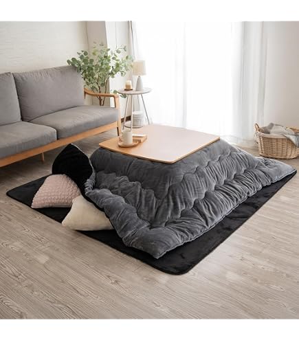 Amazon.co.jp : 無印良品 フランネルこたつふとん グレーチェック 小