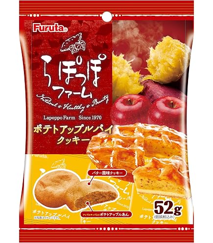 Amazon.co.jp: フルタ ポテトアップルパイクッキー 179g : 食品・飲料