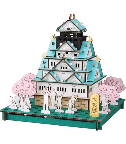 Amazon | ハコモ(hacomo) PUSUPUSU 大阪城（冬） 6212