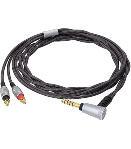 Amazon | オーディオテクニカ HDC214A/1.2 ヘッドホンリケーブル 1.2m  