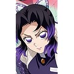 鬼滅の刃 iPhoneSE/5s/5c/5(640×1136)壁紙 胡蝶 しのぶ（こちょう しのぶ）