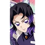 鬼滅の刃 XFVGA(480×854)壁紙 胡蝶 しのぶ（こちょう しのぶ）