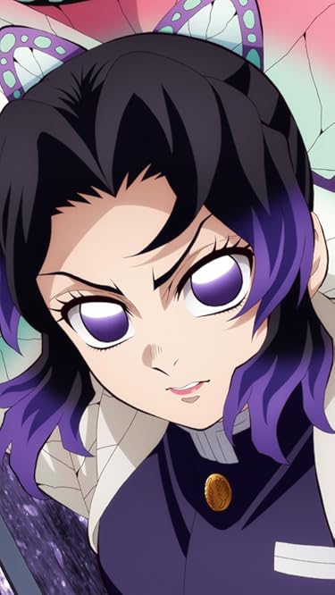 鬼滅の刃  iPhone/Androidスマホ壁紙(640×1136)-1 - 胡蝶 しのぶ（こちょう しのぶ）