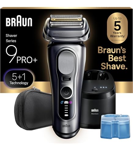 Amazon.co.jp: Braun Series 9 PRO+ 男性用電気シェーバー 5つのプロ