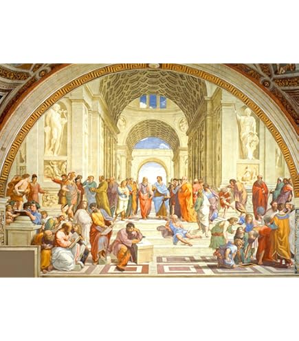 ジグソーパズル　アテネの学堂（ラファエロ）　3000ピース ジグソーパズル アテネの学堂（ラファエロ） 3000ピース - メルカリ