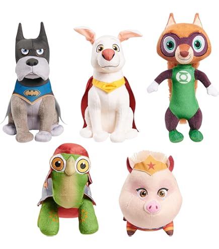 Amazon.co.jp: Just Play DCスーパーペット スーパーマン & クリプト