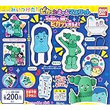 みいつけた！ピカッとネームマスコット　全6種セット　ガチャガチャ