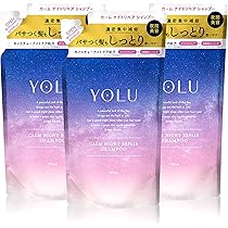 Amazon | YOLU ヨル シャンプー 詰め替え カームナイトリペア 3点