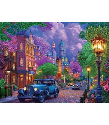 Buffalo Games – Puzzle 1000 Pezzi 'Rendezvous Positano' – Notte E Giorno – Costiera Amalfitana – 67,9 X 50,2 Cm - 2