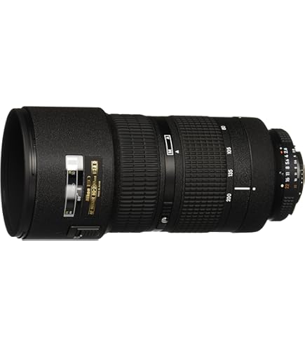 Amazon.co.jp: Nikon 望遠ズームレンズ Ai AF Zoom Nikkor ED 80-200mm  