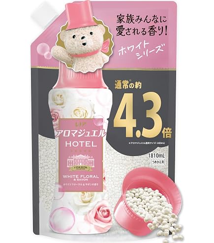 Amazon | レノア ハピネス アロマジュエル 香りづけ専用ビーズ