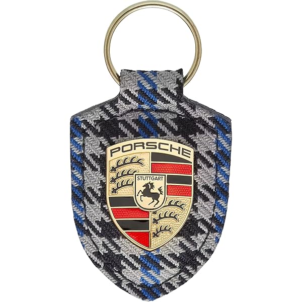 Amazon.co.jp: ポルシェ クレスト キーホルダー ブルー : 車＆バイク