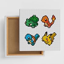 Amazon.co.jp: 【アートデリ】ポケモン アートパネル ピクセル 集合
