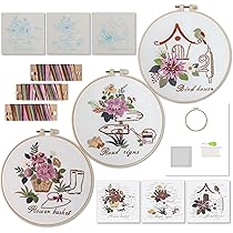 アップリケフレーム（アンブレラ）刺繍キット ad60ed77b143b827e1ed3deefd704a