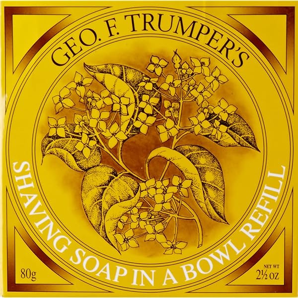 Amazon.co.jp: Geo F Trumper Almond Shaving Soap Refill (80 g