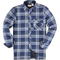 Flannel/Quilt Lined Shirt Jacket 