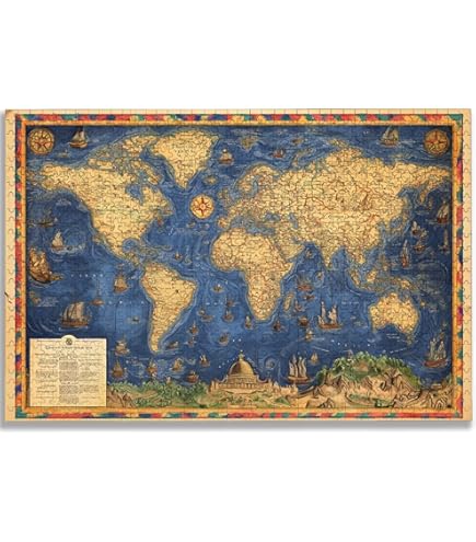 Amazon.co.jp: 3000ピース ジグソーパズル Clementoni 世界地図