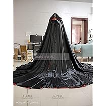 Amazon.co.jp: [AGOS] 実物撮影◇光沢サテン ドラキュラマント
