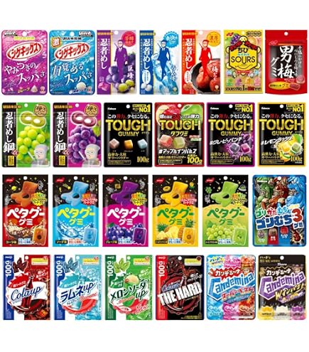 グミ Amazon | 【セット品】人気グミ9種アソート バラエティ食べ比べセット