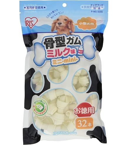 Amazon.co.jp: by Amazon 犬のおやつ 骨型ガム ミルク風味 30本