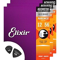 ELIXIR 3点セット Amazon.co.jp: Elixir エリクサー 80/20 ブロンズ