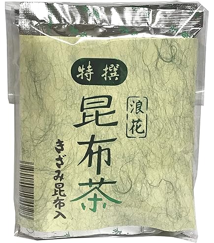 Amazon.co.jp: 【缶なしエコパック】しそ葉入り特選 浪花 梅こぶ茶