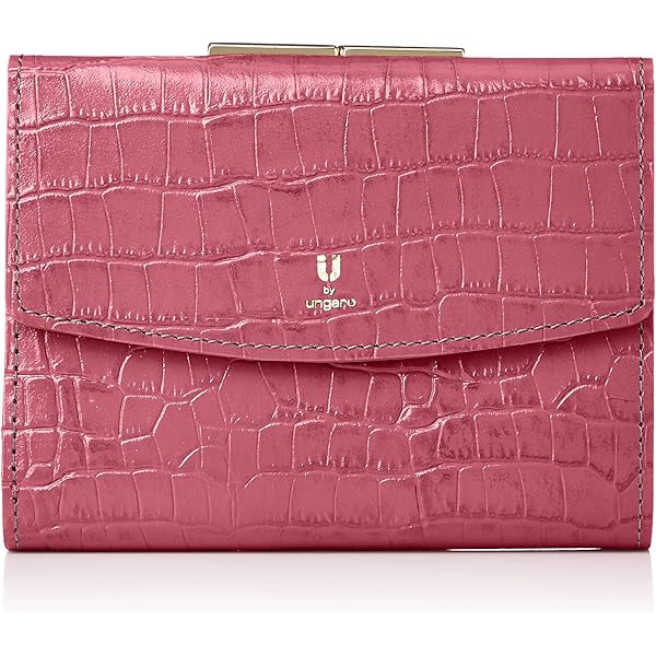 最終品▪️新品▪️ユーバイウンガロ▪️ピエッツ▪️牛革リザード型押し　ベージュ Amazon | [ユー バイ ウンガロ] 折財布 【ピエッツ】 牛革