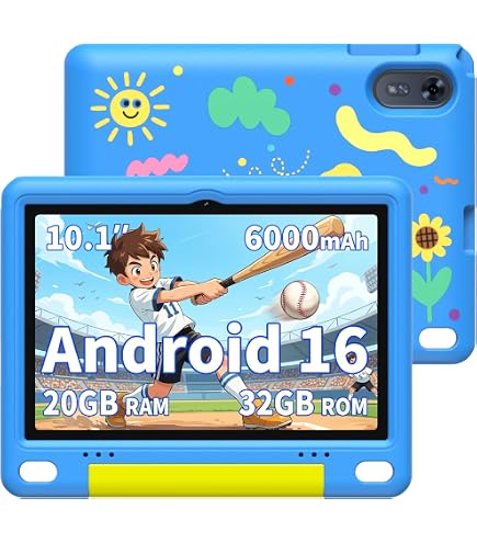 Amazon.co.jp: 【キッズタブレット 子供用 Android16 3～7歳向け】P10