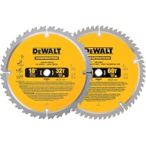 DEWALT Dado Blade Set, 8-Inch, 24-Tooth 