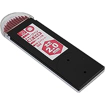 Amazon.co.jp: SK11(エスケー11) 建築用シャープペン 替芯 24本入 赤