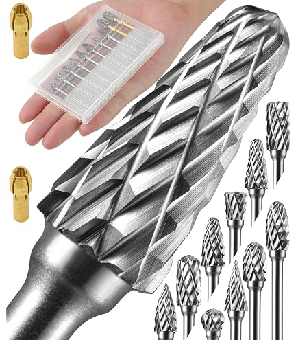 Sworker 30-Piece Diamond Drill Bit Set – 1mm, 2mm, 3mm Tips, 1/8" Shank For Dremel, For Glass, Stone, Jewelry Making