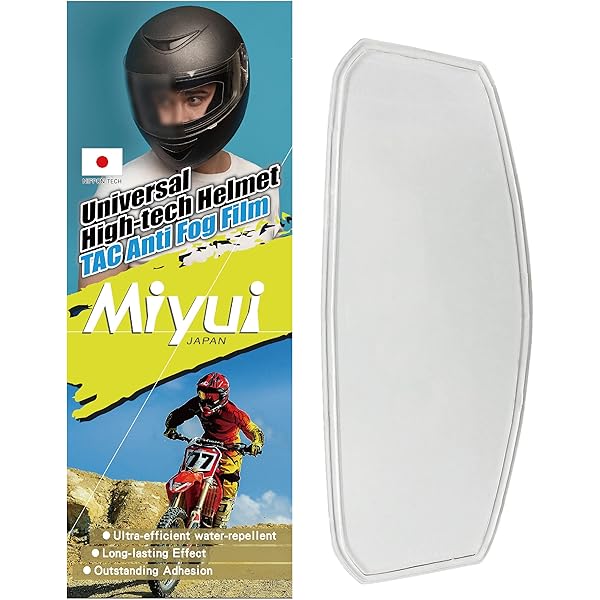motorcycle helmet visor water repellent