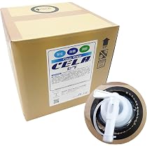 【品薄状態】新世代の弱酸性次亜塩素酸水『CELAセラ』／20L【未使用品 美品】 Amazon.co.jp: 次亜塩素酸水 セラ水 【CELA 20L コック付き 】 弱酸性