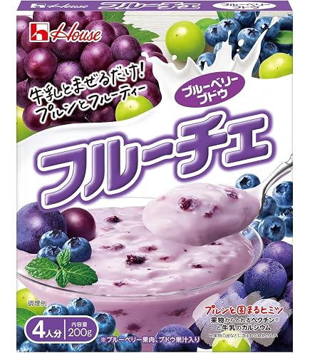 Amazon.co.jp: ハウス House フルーチェ ピーチマスカット 200g[牛乳と